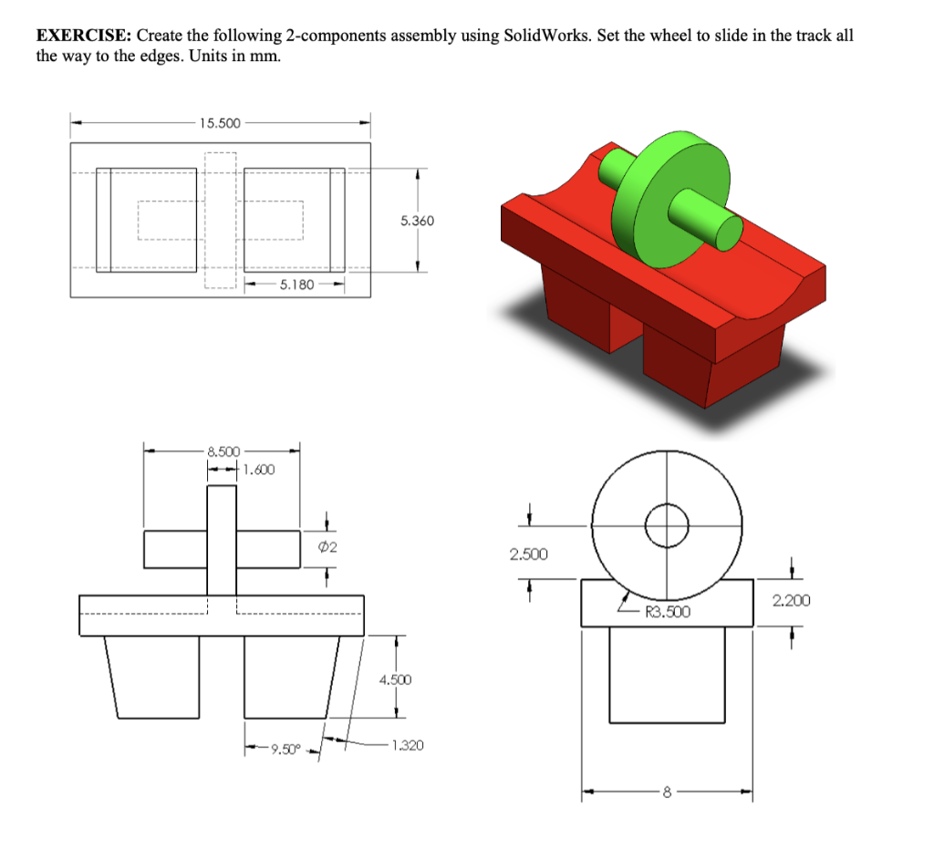 Solved Use SolidWorks To Do The Following Sketch And Explain | Chegg.com