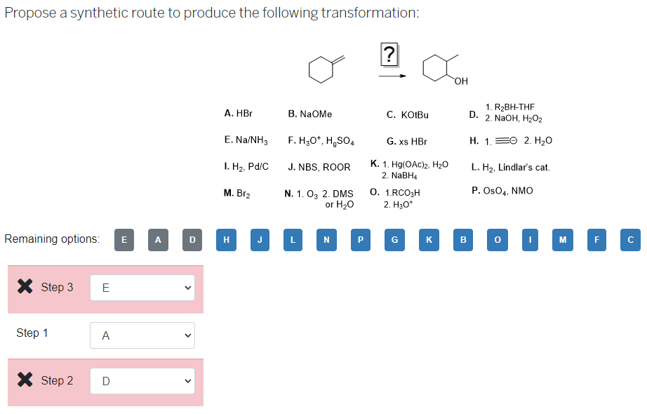 Solved Propose a synthetic route to produce the following | Chegg.com