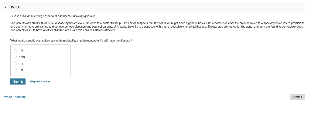 Solved Part A Please read the following scenario to answer | Chegg.com
