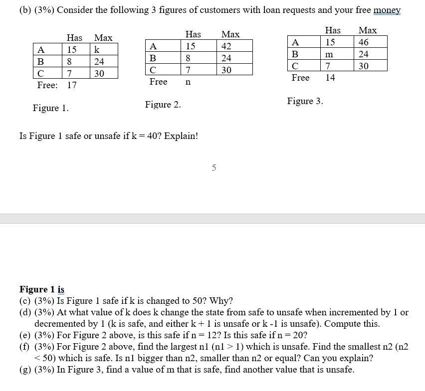 Solved 1. (34%) Consider This Question From Question 5 Has | Chegg.com