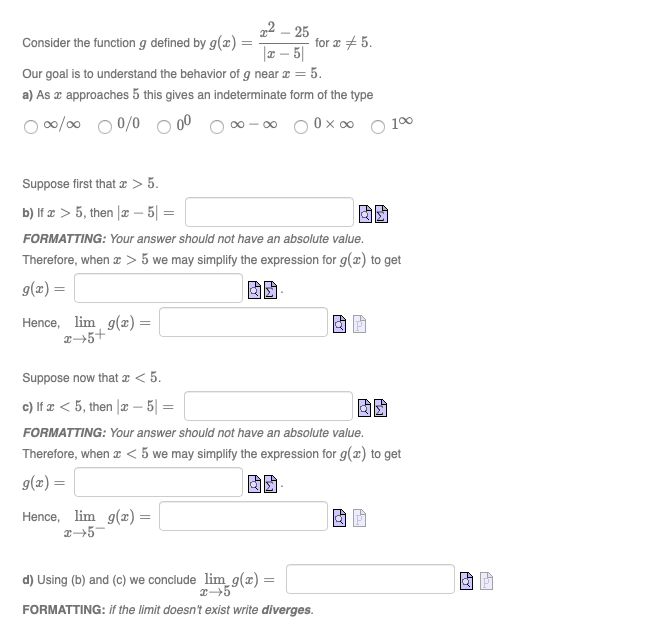 Solved 2 22 - 25 Consider the function g defined by g(x) = | Chegg.com