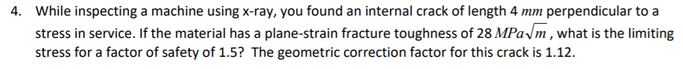 Solved 4. While inspecting a machine using x-ray, you found | Chegg.com