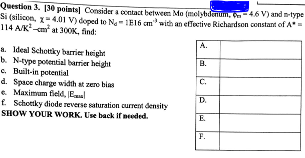 Question 3 30 Points Consider A Contact Between Chegg Com