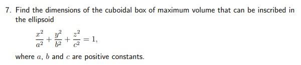 find the volume of cuboidal box