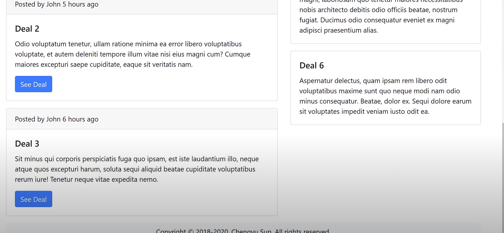 Solved using bootstrap make the html file look similar to | Chegg.com