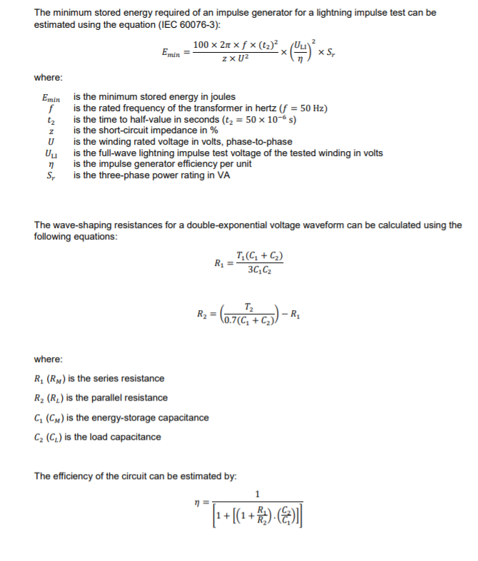 The Minimum Stored Energy Required Of An Impulse Chegg Com