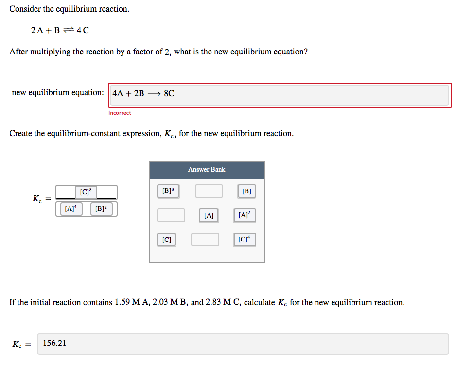 Solved Consider The Reversible Reaction A(g) = B(g) Which K | Chegg.com