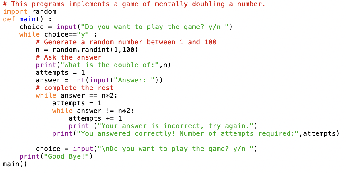 Solved This needs to be coded in python and what does it