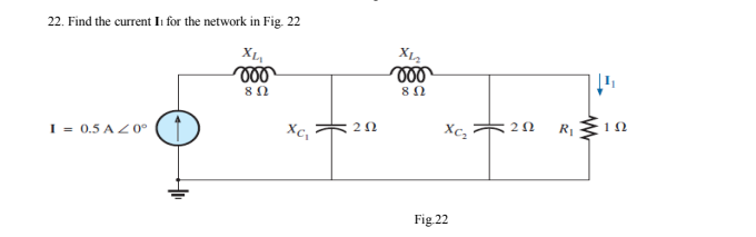Solved 22. Find the current Is for the network in Fig. 22 | Chegg.com