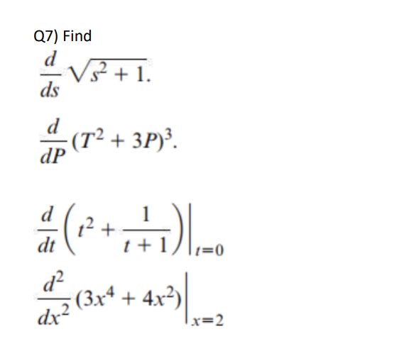 Solved Q7) Find | Chegg.com