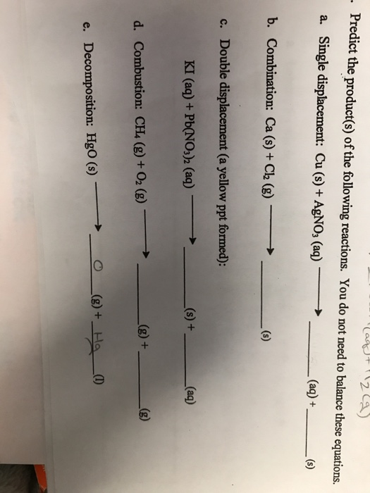 Solved aS+(2la) - Predict the product(s) of the following | Chegg.com
