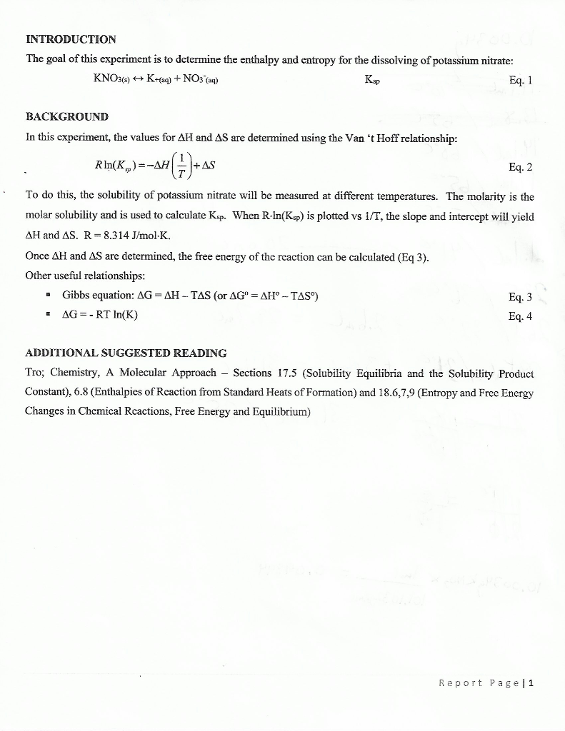 Deltagraph Ksp Solved How do I calculate Molarity, Ksp, and delta Grxn and | Chegg.com