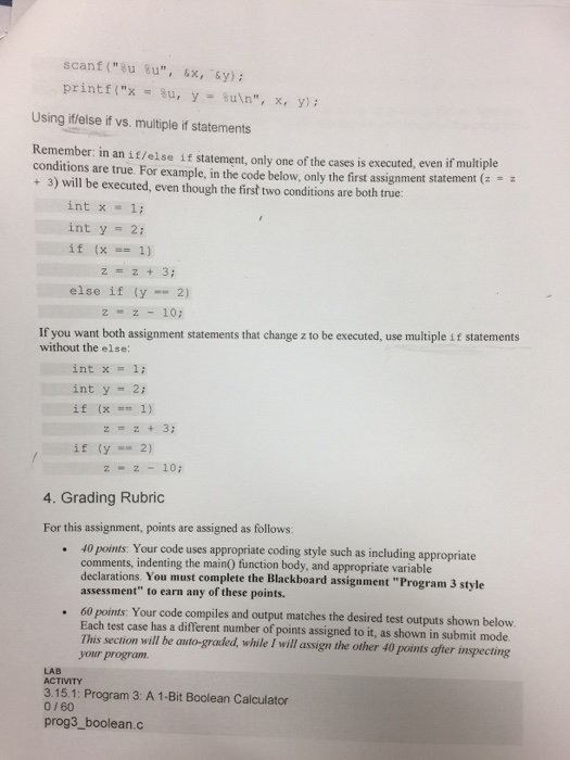 Solved 3 15 Program 3 A 1 Bit Boolean Calculator 1 Chegg Solved 3 15 program 3 a 1 bit boolean calculator 1 chegg