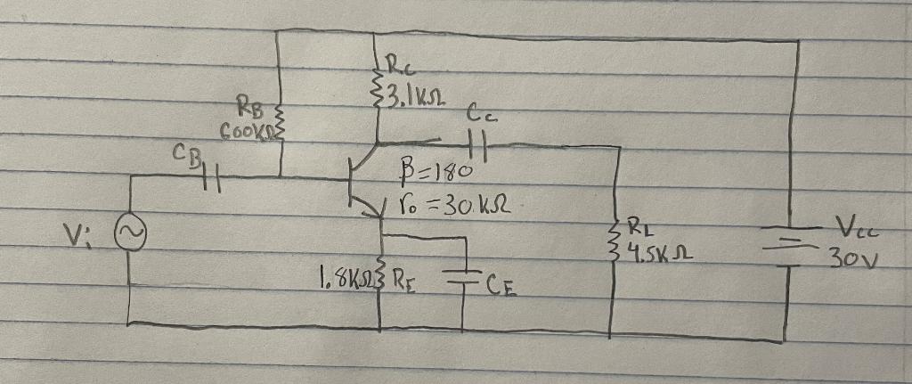 Solved 10. Determine The Transistor Power Dissipation, AC | Chegg.com