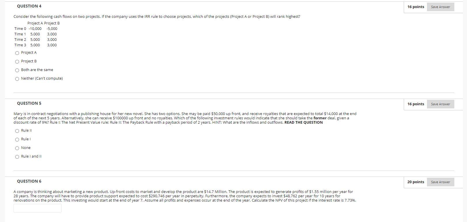 Solved QUESTION 4 16 points Save Answer Consider the | Chegg.com