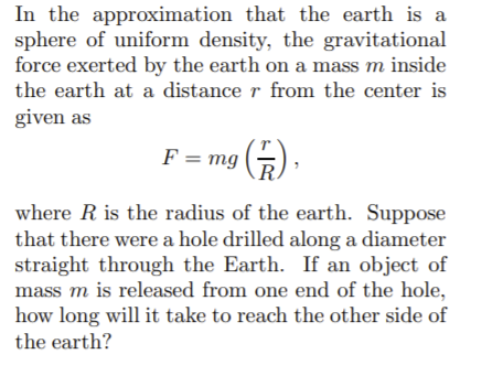 Solved In the approximation that the earth is a sphere of | Chegg.com