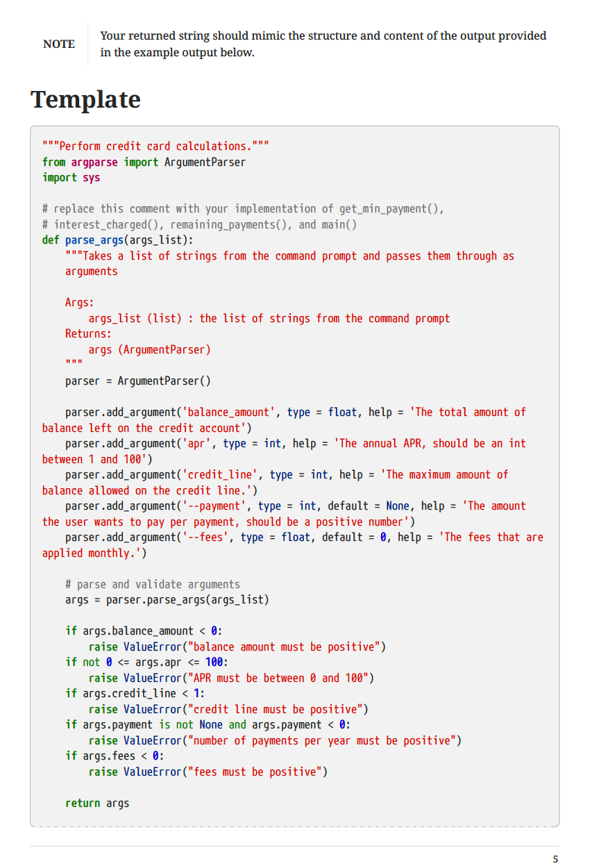 Solved Table of Contents 1 1 2 Instructions | Chegg.com