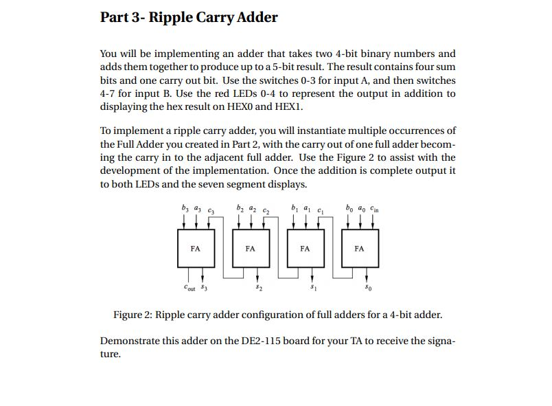 solved-part-3-ripple-carry-adder-you-will-be-implementing-chegg