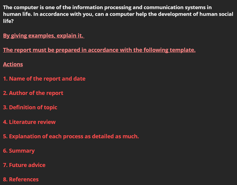 Solved The computer is one of the information processing and | Chegg.com