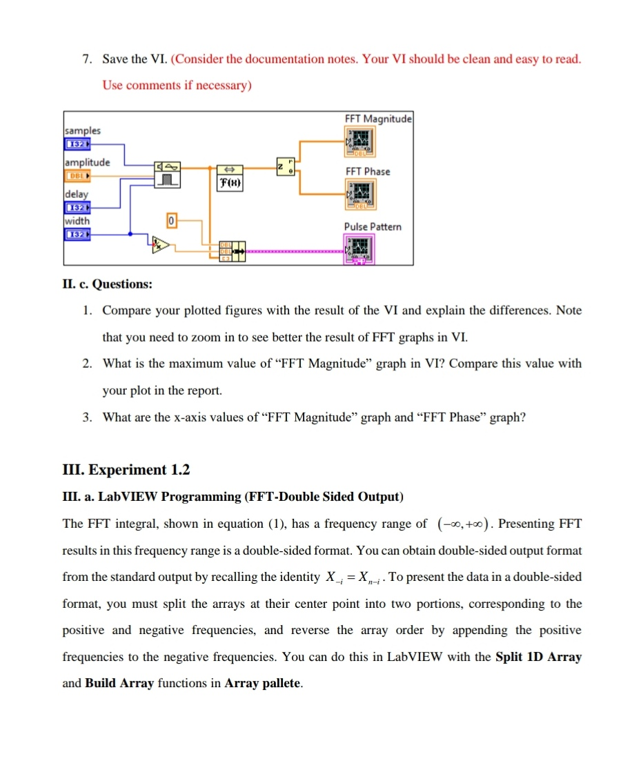 Please do this simulation in Labview and answer the | Chegg.com