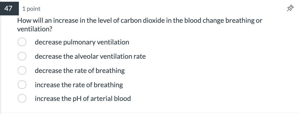 Solved How will an increase in the level of carbon dioxide | Chegg.com