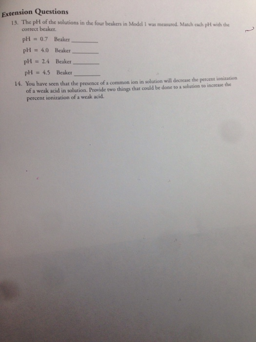 Common Ion Effect On Solubility Pogil Answers Vseraprofessor