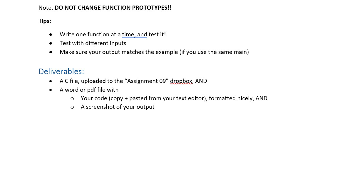 Solved 4 Description: Write a C program with four functions | Chegg.com