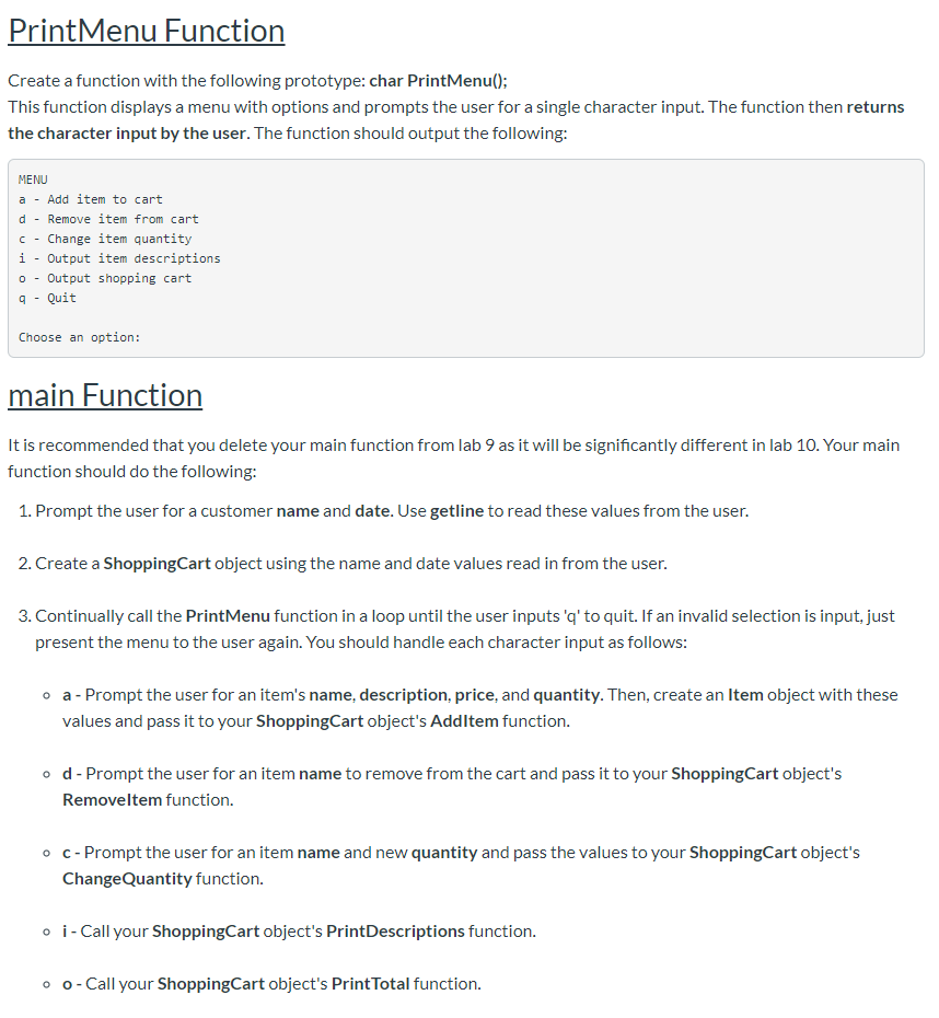 module 9 lab assignment module 9 lab assignment. in... Solved Assignment This lab is a continuation of lab 9. You | Chegg.com