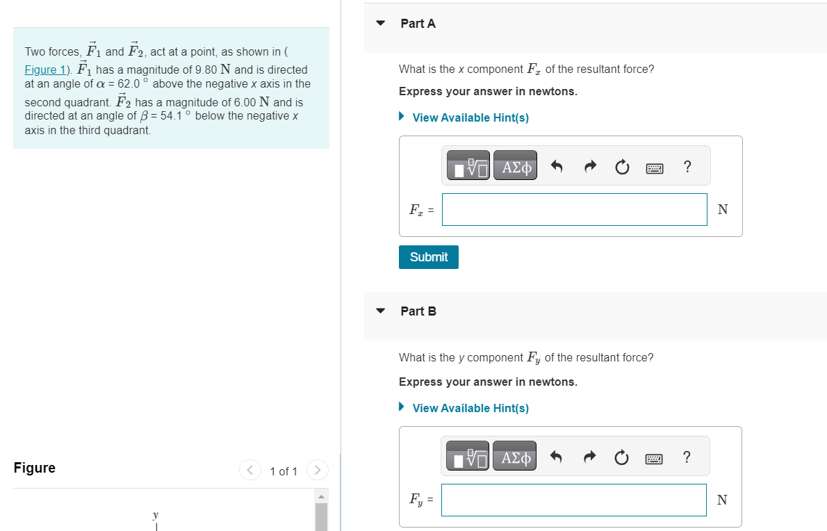Solved What is the magnitude F of the resultant force? | Chegg.com