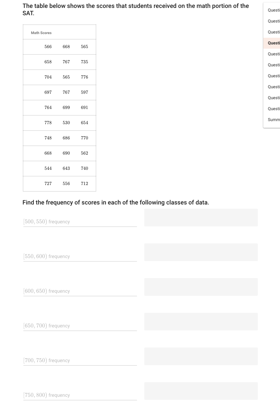 solved-the-table-below-shows-the-scores-that-students-chegg