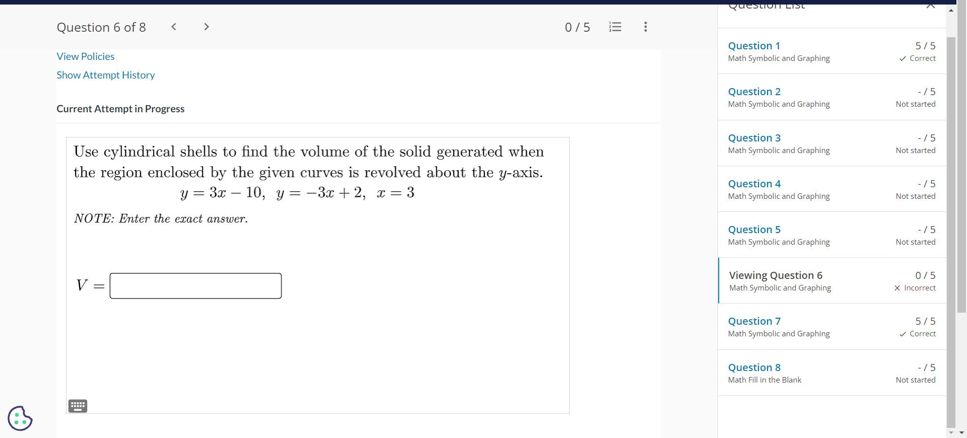 solved-use-cylindrical-shells-to-find-the-volume-of-the-chegg