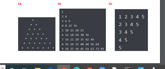 Solved A 13. 14. 1 24 369 4 8 12 16 5 10 15 20 25 6 12 18 24 | Chegg.com