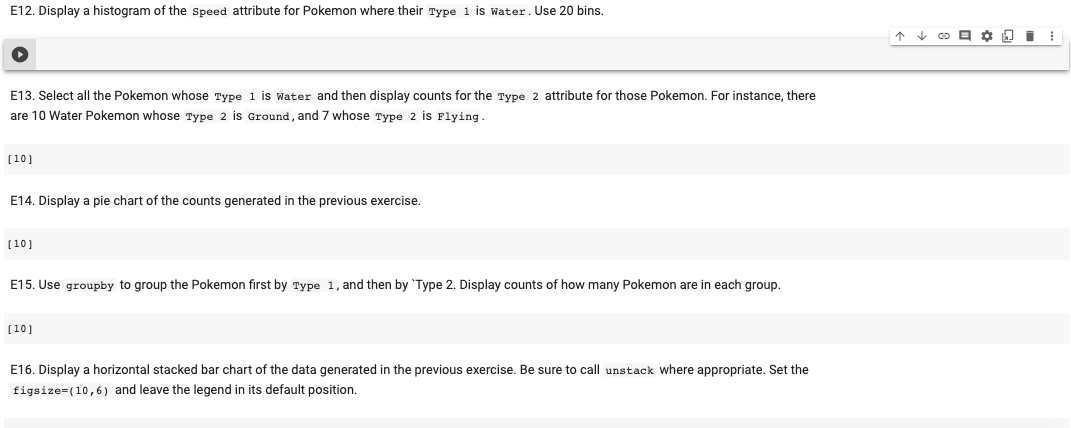 Solved Pokemon Types and Statistics (Stats): The following