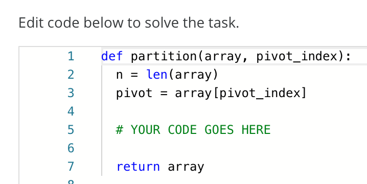 Solved # Python languages in Quicksort algorithm # code | Chegg.com