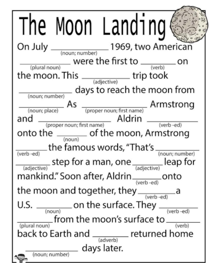 The Moon Landing On July 1969, two American (noun;