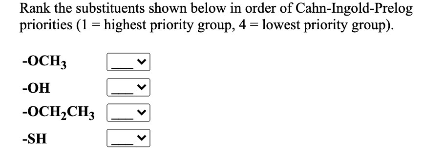 solved-rank-the-substituents-shown-below-in-order-of-chegg