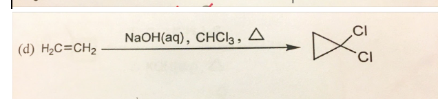 Solved Write The Step By Step Mechanism For The Following | Chegg.com