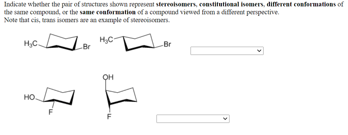 Solved Indicate whether the pair of structures shown | Chegg.com