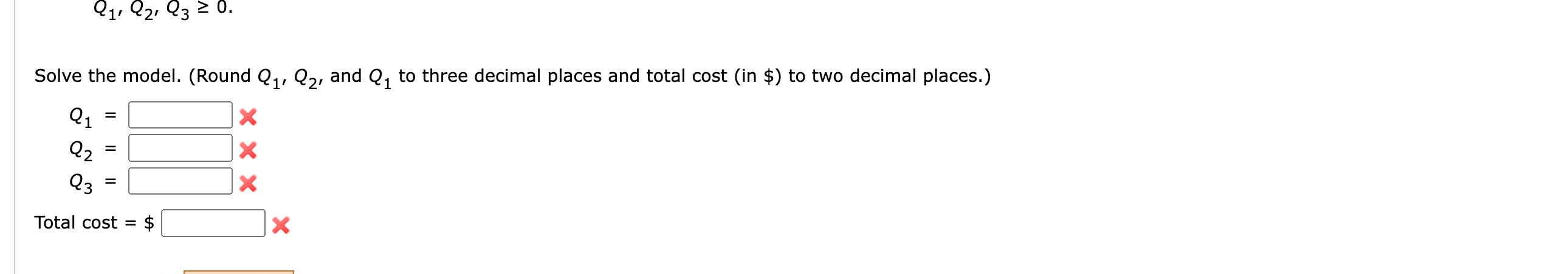 Solved The economic order quantity (EOQ) model is a | Chegg.com