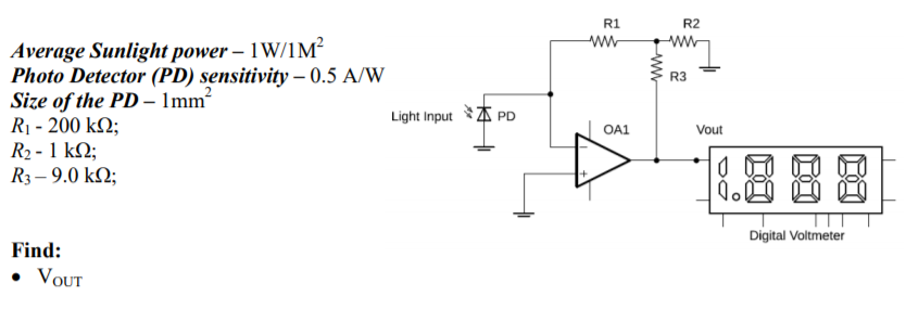 R1 R2 Testing Light Solved R1 R2 R2 = Average Sunlight power - 1W/1M? Photo | Chegg.com