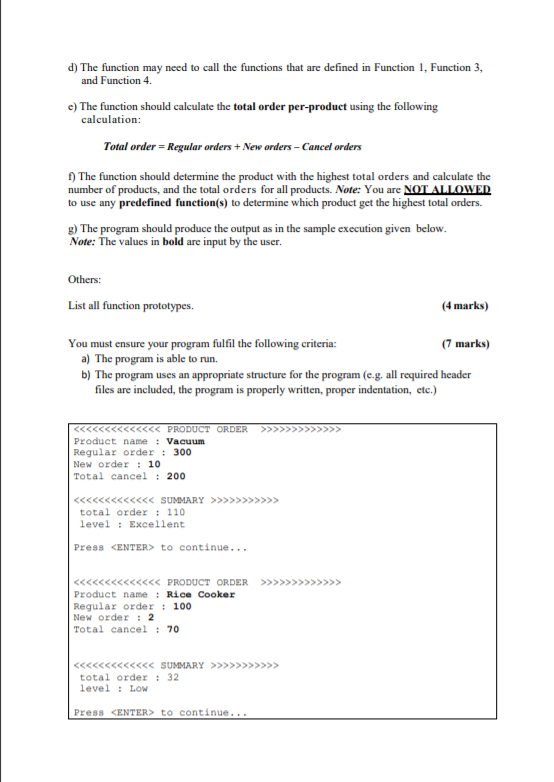 Solved Question (65 marks) You are required to develop a | Chegg.com