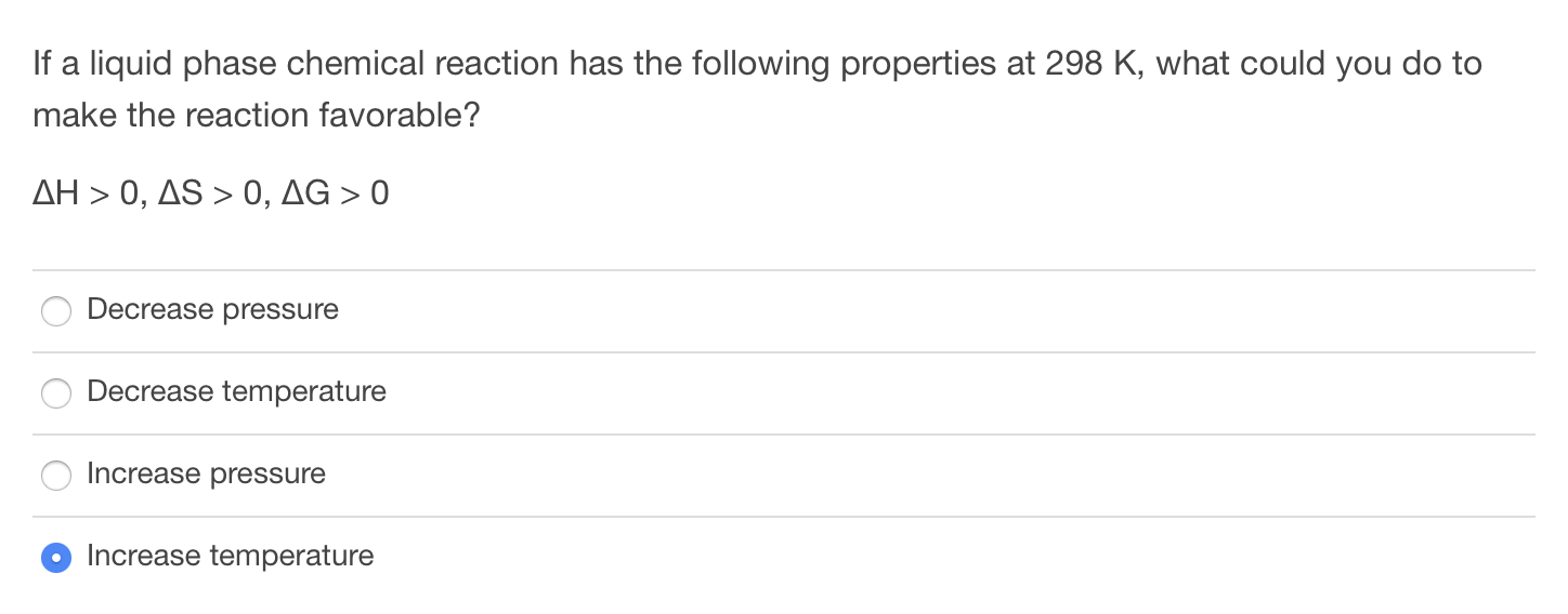 Solved If a liquid phase chemical reaction has the following | Chegg.com