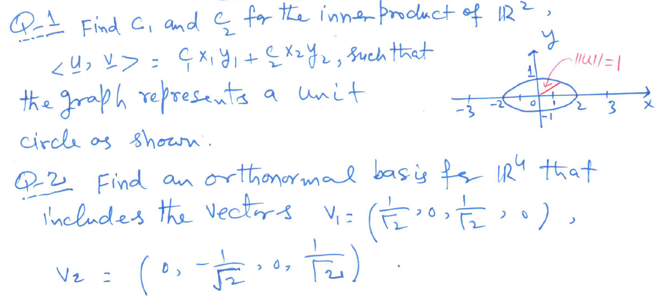 Solved 2 کو 11 1 1 2 3 X Q 1 Find C And E For The Inne Chegg Com