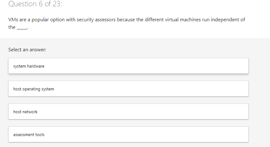 Solved Question 1 Of 23: Three Techniques Useful For | Chegg.com