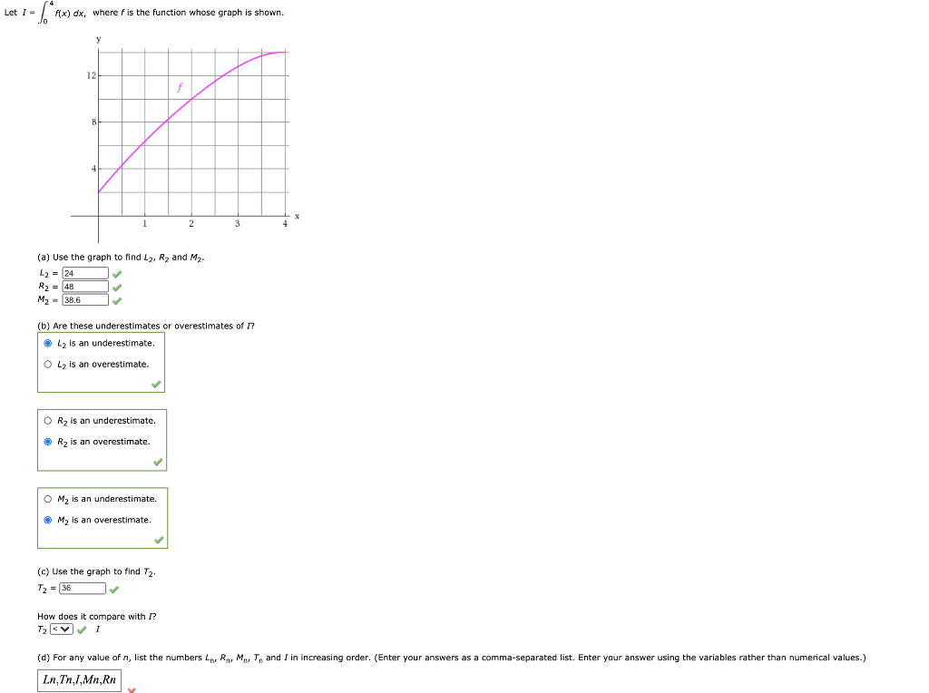 Solved Part D Thanks So Much I Have Also Tried Ln Mn I Chegg Com