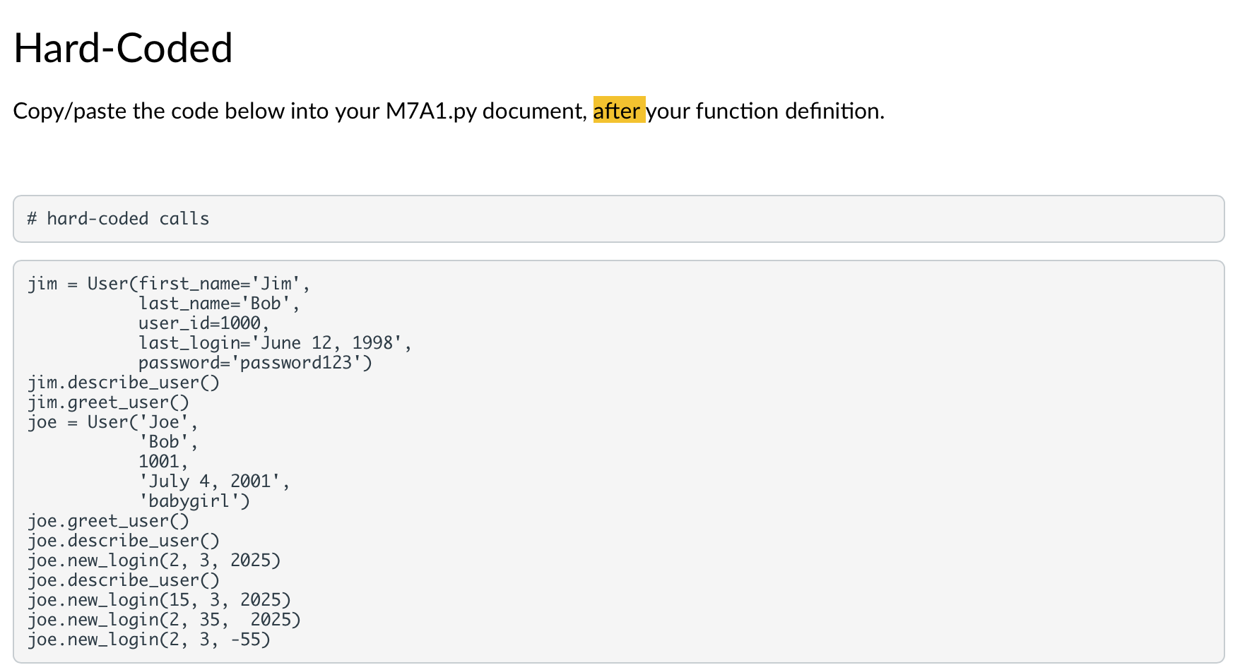 solved assignment of code 202