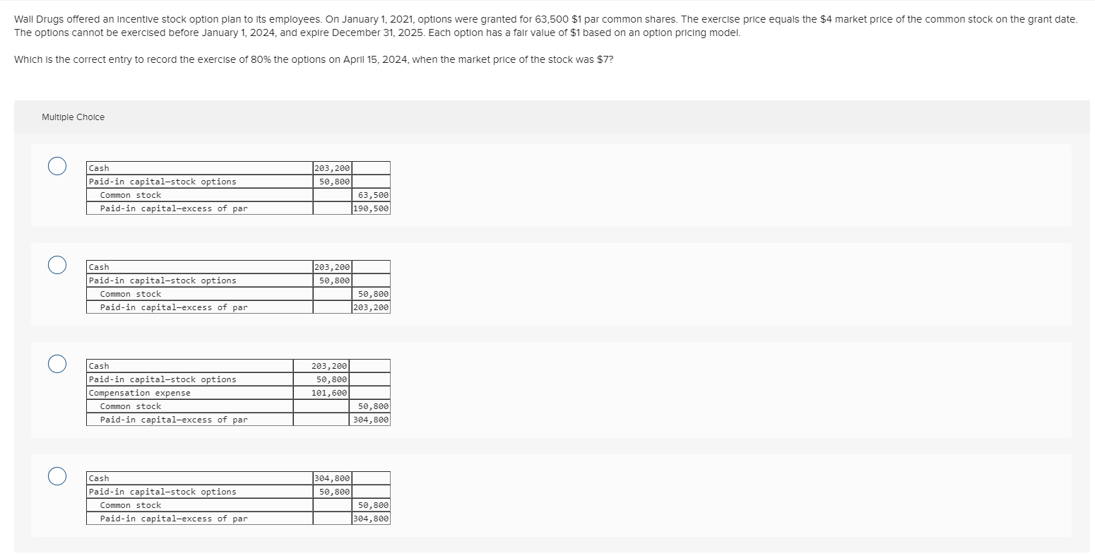 solved-wall-drugs-offered-an-incentive-stock-option-plan-to-chegg