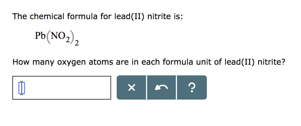 solved-the-chemical-formula-for-lead-ii-nitrite-is-pb-no2-chegg