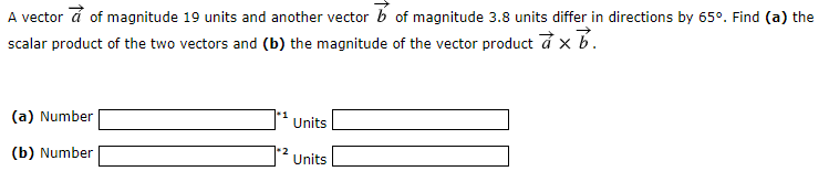 Solved Three Vectors Are Given By A 2 00 4 00 J 4 Chegg Com