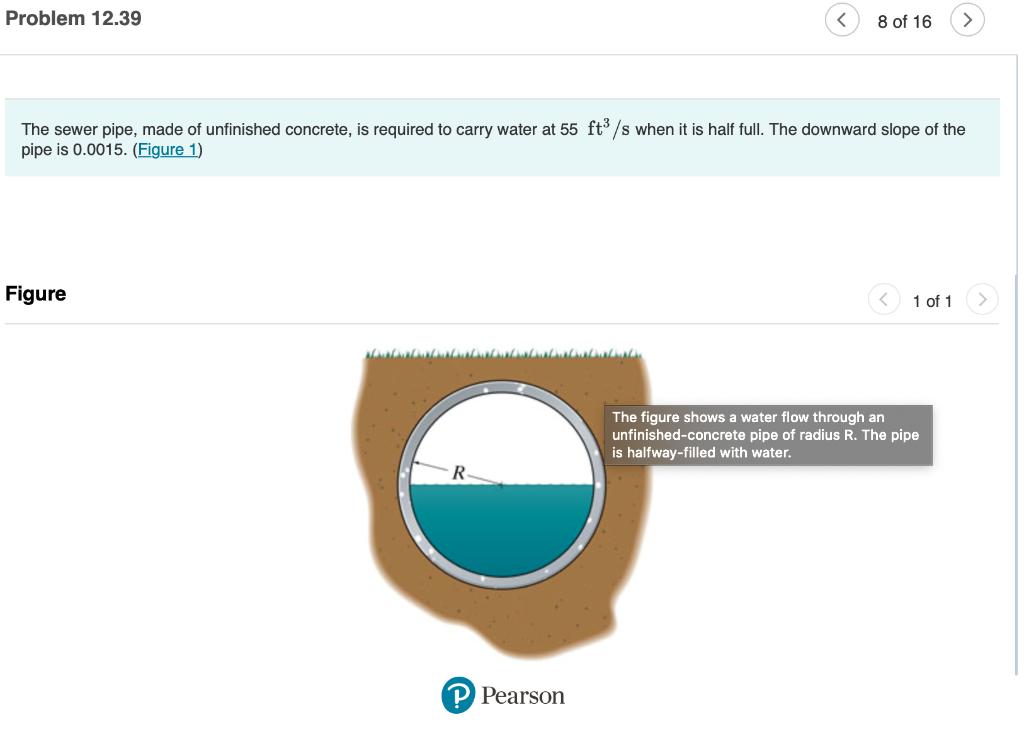Solved Determine the required internal radius of the pipe. | Chegg.com